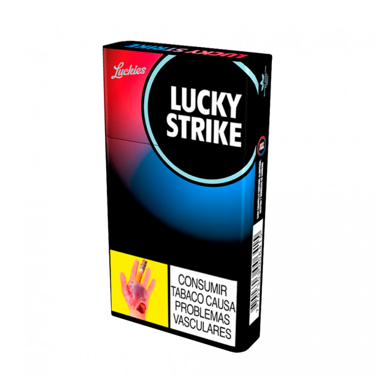 Cigarrillos Lucky Strike  Azul Daiqui x10unidades