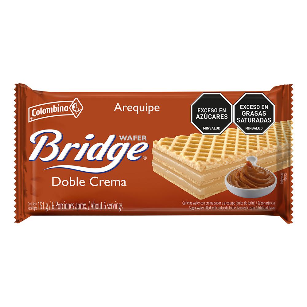 Galletas Bridge Wafer Arequipe 30g