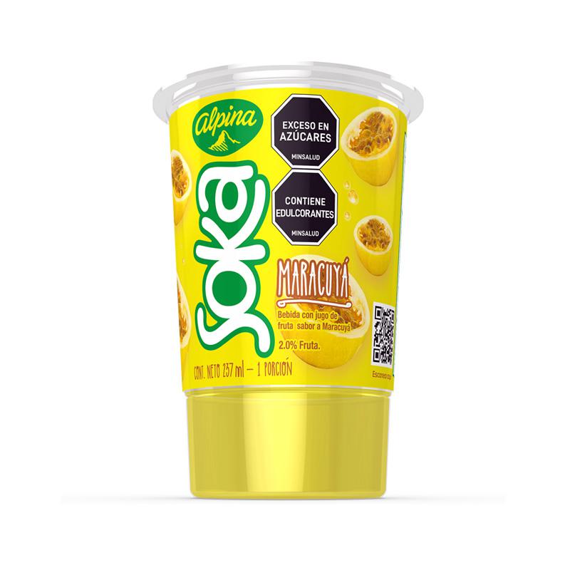 Jugo Soka Maracuyá Alpina 237ml