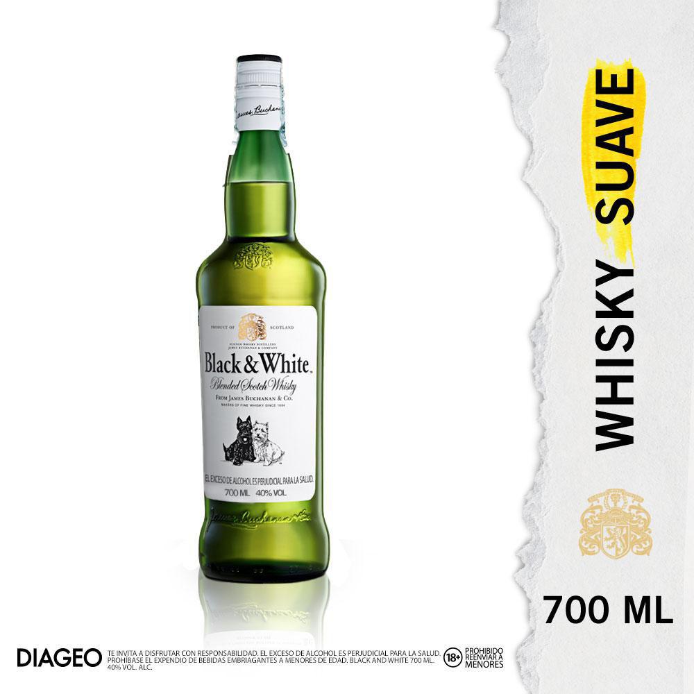 Whisky Black &amp; White 700ml