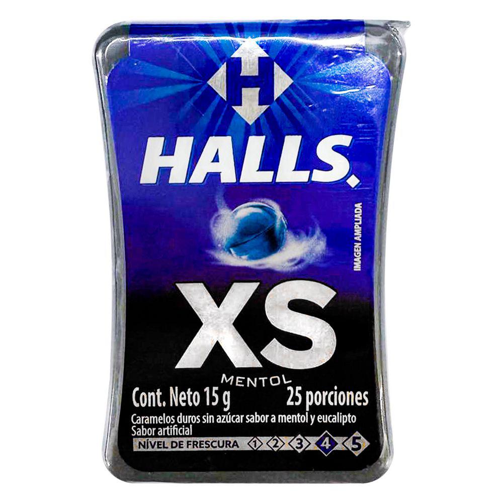 Halls XS Mentol 15g