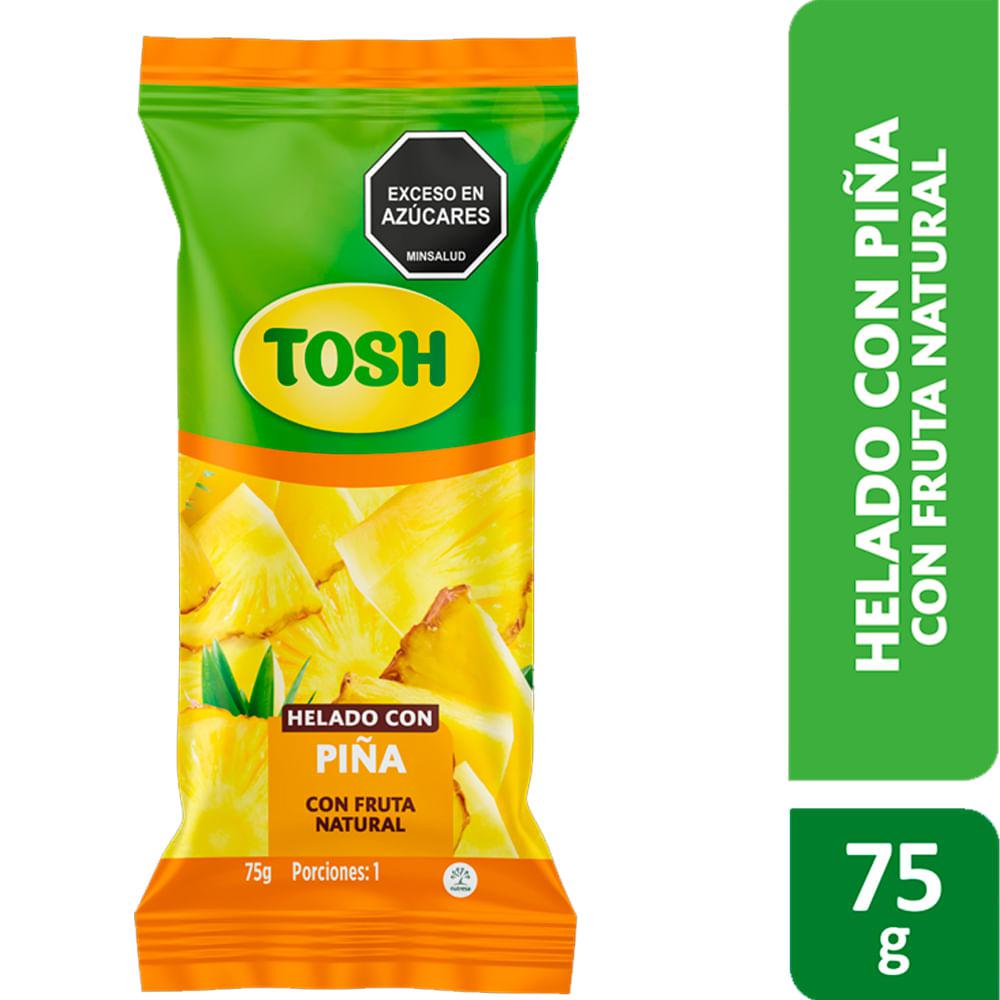 Paleta Tosh Piña Crem Helado75g