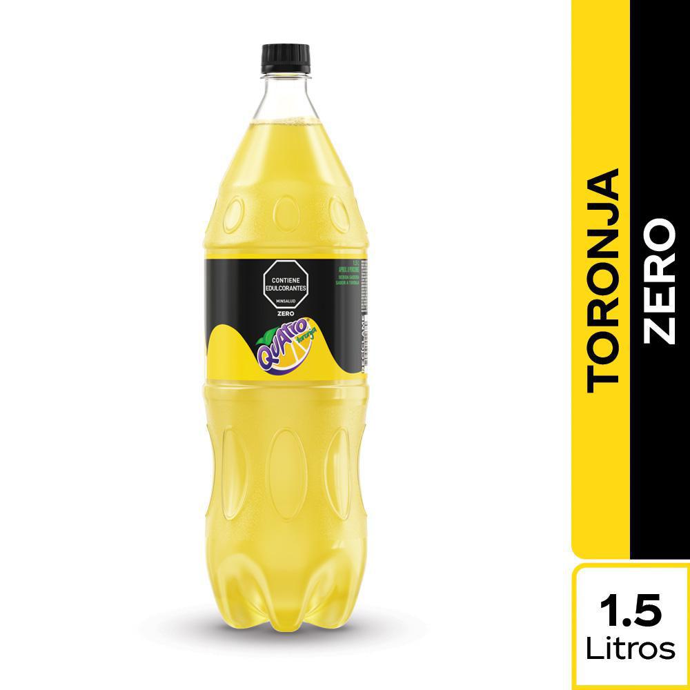 Gaseosa Quatro Sin Azúcar  1.5 Litros