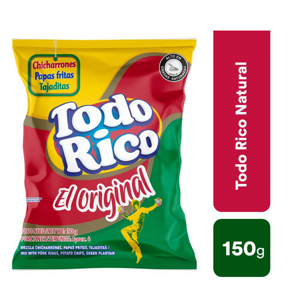 Todo Rico Original Súper Ricas 150g